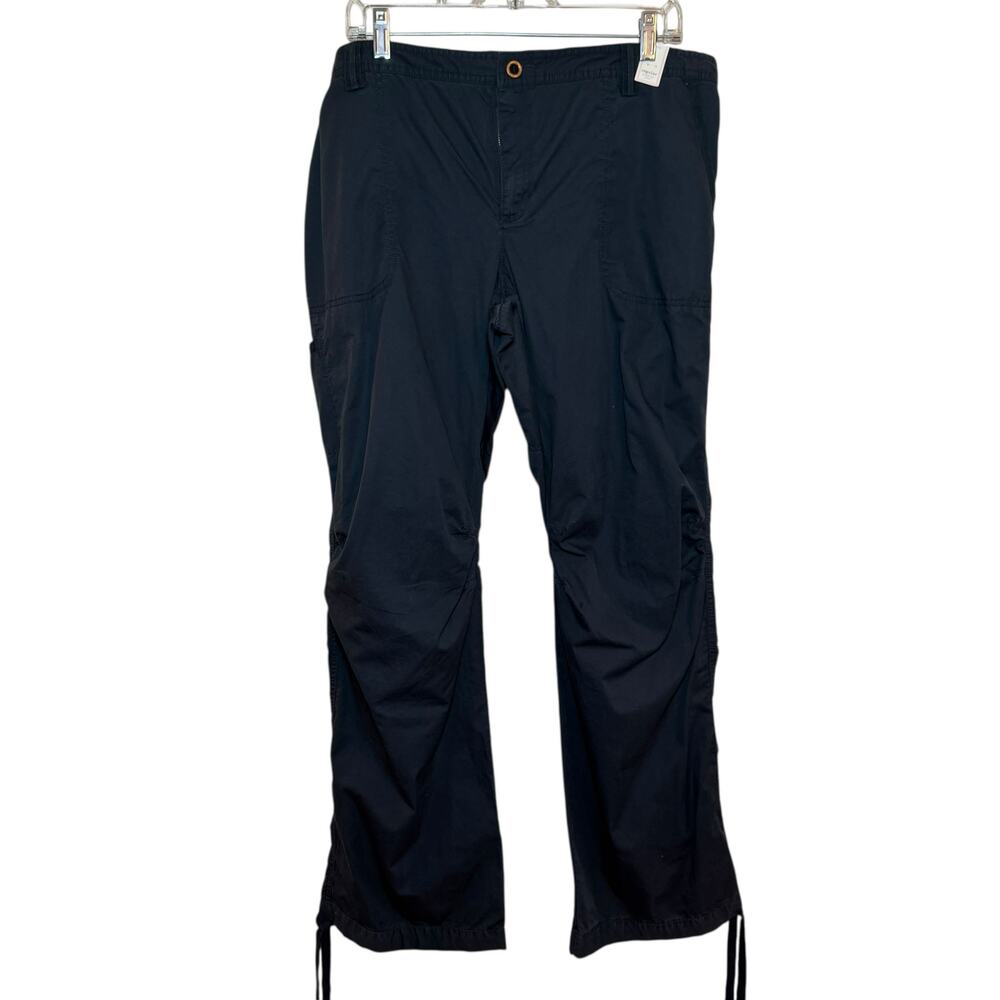 Gap Body 100% Cotton Navy Blue Size Large Utility Drawstring Pants